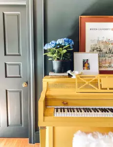 رنگ و نقاشی پیانو